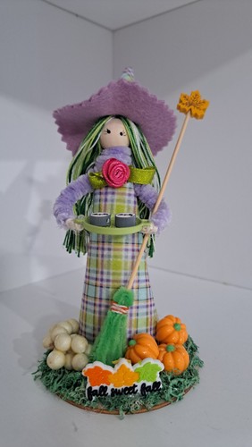 Kitchen witch dressed with - kitchen,
