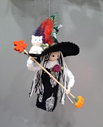 Handmade ooak kitchen witch - ooak,